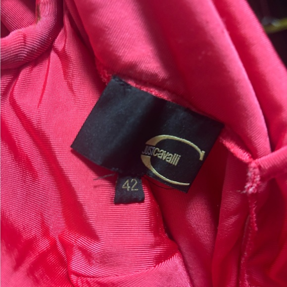 Just Cavalli Red Strapless Dress - Picture 5 of 9